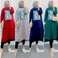 Tanara Midi Dress / Midi Dress / Midi Dress Muslim / Midi Dress Korea