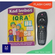 MH Kad Imbas Iqra dan Basic Huruf Hijaiyah Jawi Flash Card Mind to Mind