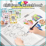 🎊Kids DIY Painting Book Tracing Copying Coloring Drawing Drawing Book for Kids Educational Toys Gift