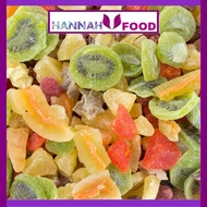 Healthy Mixed Dried Fruits [Campuran Buah Kering] Kiwi Apricot Figs Prune Mango Raisins Guava Rock Melon Ginger Prunes