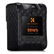 K&F V Mount Battery 99Wh 6700mAh 14.8V 65W PD Fast Charger D-TAP USB-A USB-C BP (ประกันศูนย์)