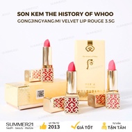 [SIDE STAMP COMPANY PRODUCTS] THE HISTORY OF WHOO GONGJINGYANG:MI VELVET LIP ROUGE 3.5G Lipstick