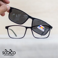 Cool Clipon Eyeglass Frames -Sujata 02-