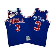 Mitchell & Ness M N 76ers Allen Iverson 96-97 Replica Player Edition Jersey