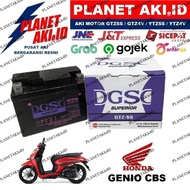 Aki Motor Honda Genio CBS GTZ5S Accu Kering MF SEM318-