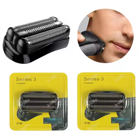 NEW 1/2 Pcs 21B Shaver Replacement Head For Braun Series 3 Electric Razors 301S,310S,320S,330S,340S,