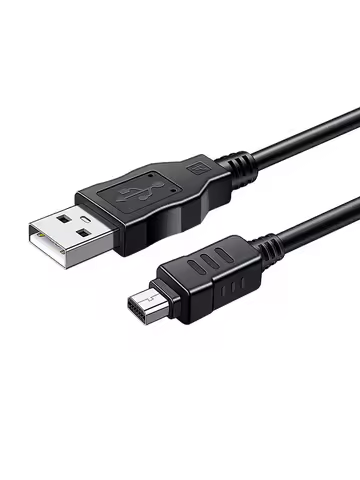 HQIX for Olympus SZ-30MR OM-D E-M1 Camera CB-5CB Data Cable