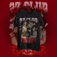 (TOP) RAP TEE - 27 CLUB - Black, S