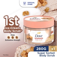 Dove Ice Cream Sugar Sorbet Body Scrub 280g