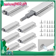 Cupboard Push Open Catch- Release 8Pcs Push to Open Door Catches for Kitchen Closet Door Closing Cab