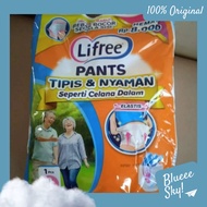Lifree PANTS Adult Diapers Sachet PANTS Size L Contents 1 One/Parents Diapers/Elderly Diapers