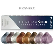 Pravana ChromaSilk Express Tones 90ml - The Precious Metals Collection Platinum Toner Vivids Rose Go