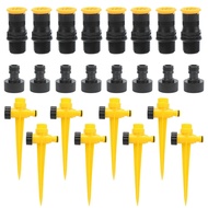 360°自動旋轉灑水器花園草坪灌溉系統大面積覆蓋灑水噴嘴灌溉用品