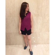 Lausboutique-Blouse Fashion JN2802-Top BlouseWanita Short SleevePOLOS