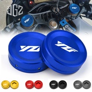 YZF Motorcycle CNC Triple Tree Stem Yoke Center Cap Front Fork Suspension Covers for YAMAHA YZF R25 