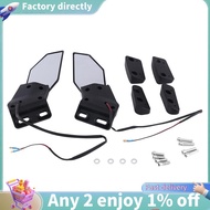 1 Pair Side Mirror  for   ZX6R ZX10R ZX12R