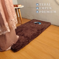 Thick, Soft Foam Prayer Rug Premium Jumbo Rasfur FurPOLOS 60X120 7Cm Zippered Carpet Prayer Rug
