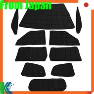 Noah 90 Voxy 90 Series Multi Sunshade Set of 10 Sunshade, Light Blocking, Heat Insulation, Security 