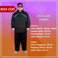 Jas hujan PRIA WANITA MANTEL Setelan Jaket Celana Orang Gemuk Gendut