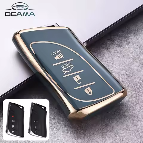 3 4 Buttons TPU Car Key Case Cover Fob Shell for Lexus UX ES UX200 UX250h ES200 ES300h ES350 US200 U