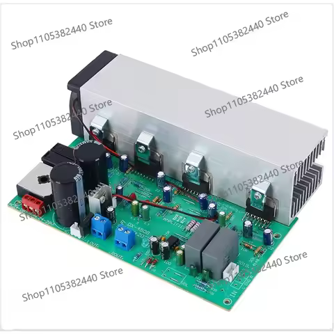 TDA7294 Pro 2.0 Channel Amplifier Board 200W+200W, HIFI Audio Power Amp Module with Active Cooling F