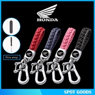 honda adv 150 xadv 750 motorcycle accessories key leather keychain