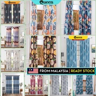 [LATEST] Langsir Tingkap Murah Blind Curtain Hook & Rod 2IN1 Type Modern / Door Curtain Langsir Slid