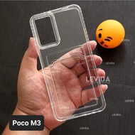 Poco X3 Nfc Poco X3 Pro Poco X4 Pro Clear Wallet Card Case Bening / Card Case Bening Poco X3 Nfc Poc
