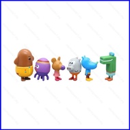 6pcs Hey Duggee Action Figure Model Dolls Toys For Kid Home Decor Ornament Gift For Kids Collection