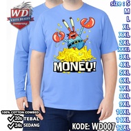 T-SHIRT TN. CRAB MONEY BIG SIZE CODE WD007 JUMBO 2XL 3XL 4XL 5XL 6XL 7XL 8XL 9XL 10XL 11XL 12XL