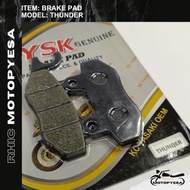 Brake Disc Pad (FRONT) "Suzuki THUNDER125/DINK150(REAR)"