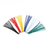 50pcs/lot 6 Colors XH2.54 Single Tin Header 200mm Terminal wire Connector wire 24AWG