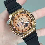 GM-2100 GM-2100#9 ROSE GOLD STAINLESS STEEL BEZEL / PREMIUM COPY 1:1 /AUTO LIGHT FUNCTION/ SPORT WAT