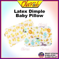 OLAKIDS Baby Latex Dimple Pillow Quality Dimple Pillow Bantal Lekuk Latex Bayi