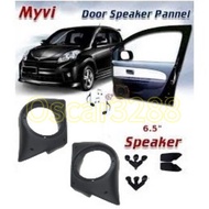 Perodua Myvi Speaker Cover Front Door Panel Speaker Cover Speaker Mount 6''