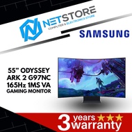 SAMSUNG 55” ODYSSEY ARK 2 G97NC 165Hz 1MS VA GAMING MONITOR - LS55CG970NEXXS