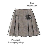 237//Pola skirt :237/ back waist with elastic