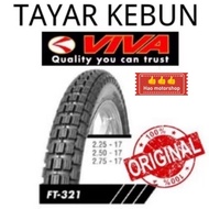 ❤️TAYAR KEBUN BRAND VIVA FT-321 CROSS 250X17 AND 275X17 TUBE TYPE❤️