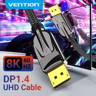 Vention Cáp DisplayPort 1.4 Cable 8K 60Hz tốc độ cao 32.4Gbps cổng displayport for Video PC Laptop D