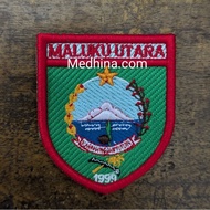 North Maluku Kwarda Badge Embroidered 3D Regional Quarter