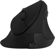 DIGISKYJOY Ergonomic Vertical Wireless Rechargeable Mouse, 2.4GHz, 800/1200/1600 DPI, 6 Buttons, Pin