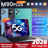 🔥SG Stock+10%Off🔥2026 New Upgrade M90Plus 11.8 inch Android 15 Tablet 20+1T Snapdragon 8Gen1 SIM+Dua