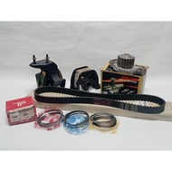 HONDA CIVIC SB2 SB4 1984-87 AH AJ 1.3 EV 1.5 EW ENGINE PISTON RING MOUNTING TIMING BELT & WATER PUMP
