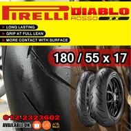 Tyre Tayar Pirelli Diablo Rosso 2 II 180/55x17 tahun 2023 BMW / R1200 / RTLC RT LC
