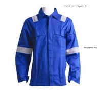 TANKER 100% Cotton Safety Jacket | Premium Reflective Jacket | Work Jacket | Size S-8XL | TK001