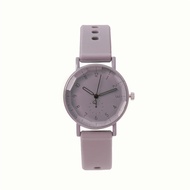 DQG | Fashion Womens Pink Minimalist Watch Silicone Strap Quartz Wristwatch Elegant Ladies Watches