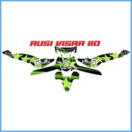 ❍ ▽ ⊙ KYMCO VISAR 110 RACING BOY CONCEPT FULL DECALS