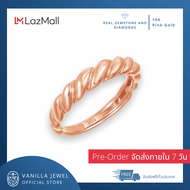 (Pre-Order)Vanilla Jewel แหวนนิ้วก้อย ทองคำแท้ 10K ทรงเกลียว สั่งทำตามไซส์ ใช้เวลา 7 วันทำการ เหมาะส