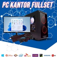 Best Pc Lengkap Full Set Komputer Kantor Gaming Intel Core I5 Ram 8Gb