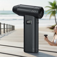 Mini Cordless Blower Kit, 8000mAh, 180000RPM Brushless, Turbo Jet for Cleaning & Drying